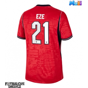 Anglie Eberechi Eze #21 Venkovní Dres MS 2026 Krátký Rukáv Anglie Eberechi Eze #21 Venkovní Dres MS 2026 Krátký Rukáv